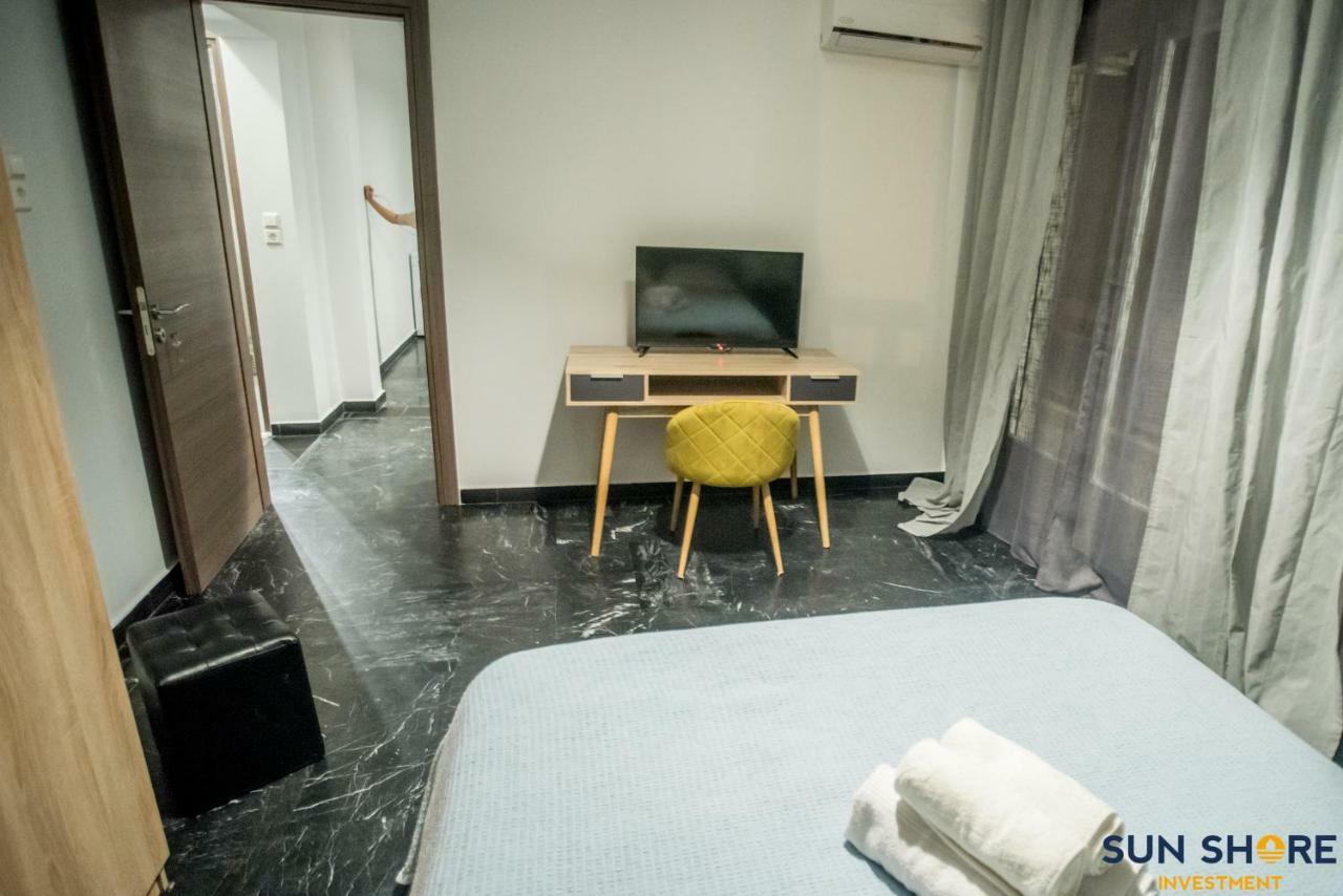 Explore Greece From Bright City Centre Apartment Chalkís Exteriör bild